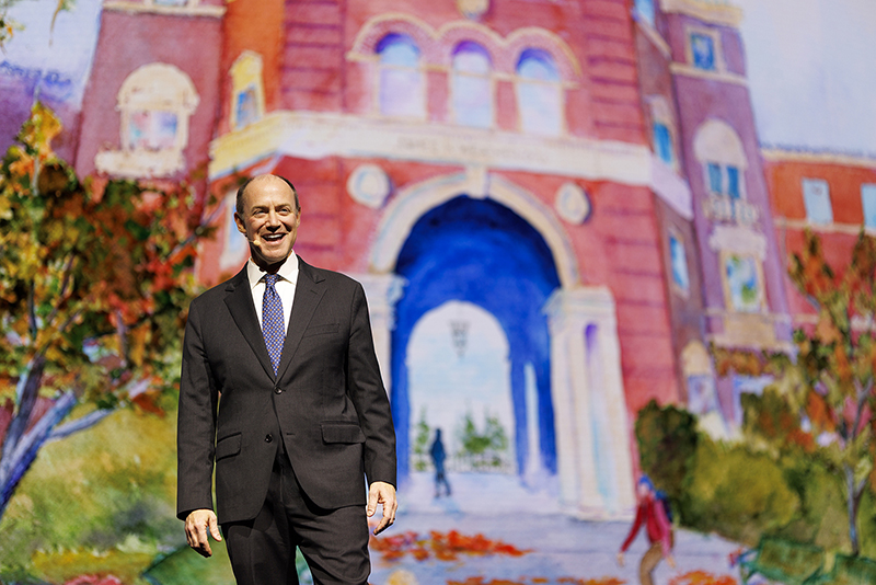 Shawn L. Scoville speaking at 2025 President's Dinner
