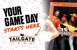 Beaver fans tailgating, Your game day starts here