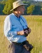 William J. Ripple outdoors in a field