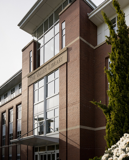 OSU Campus Valley Library Building