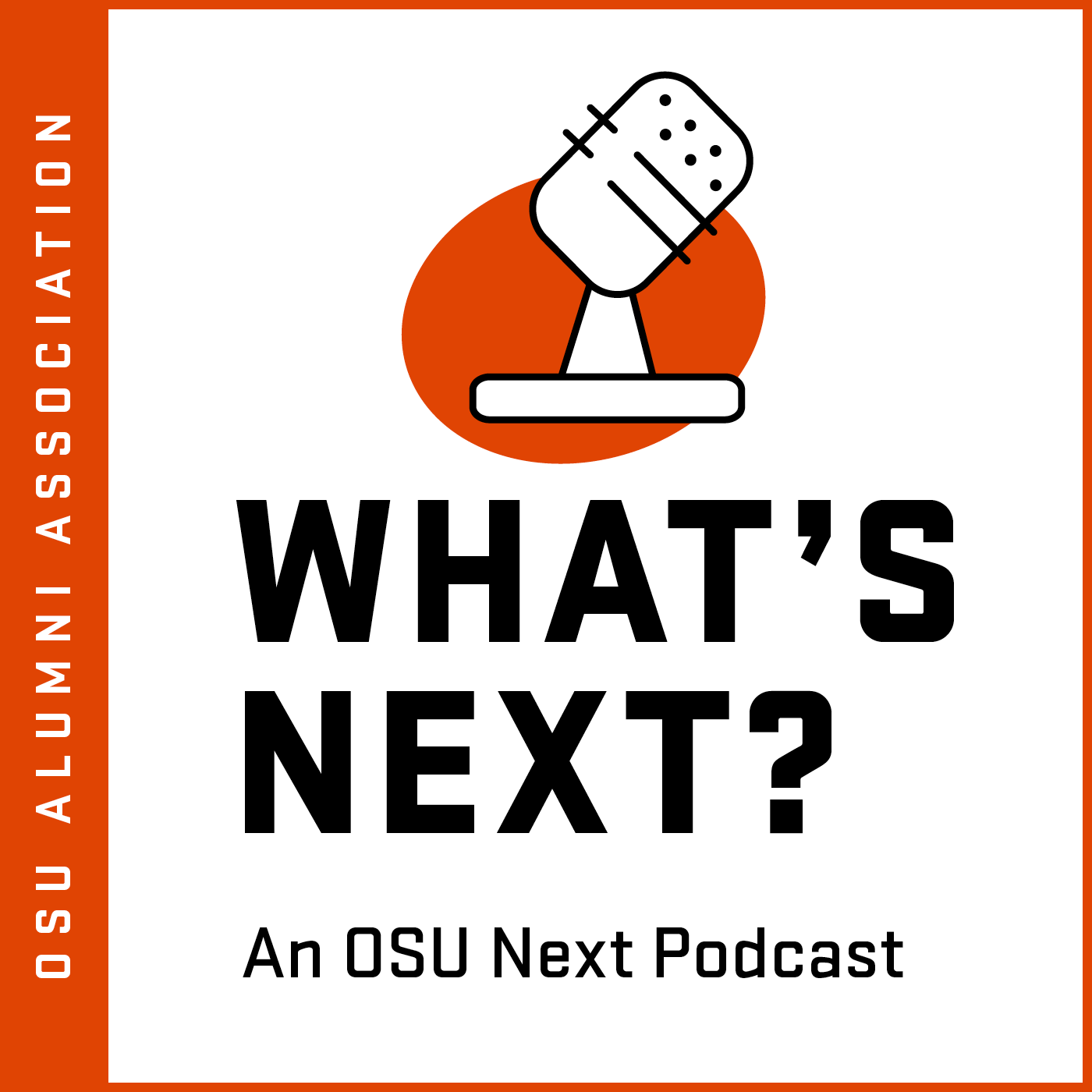 What's Next podcast logo
