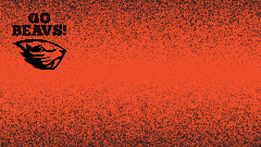 Beaver Flag Zoom Background