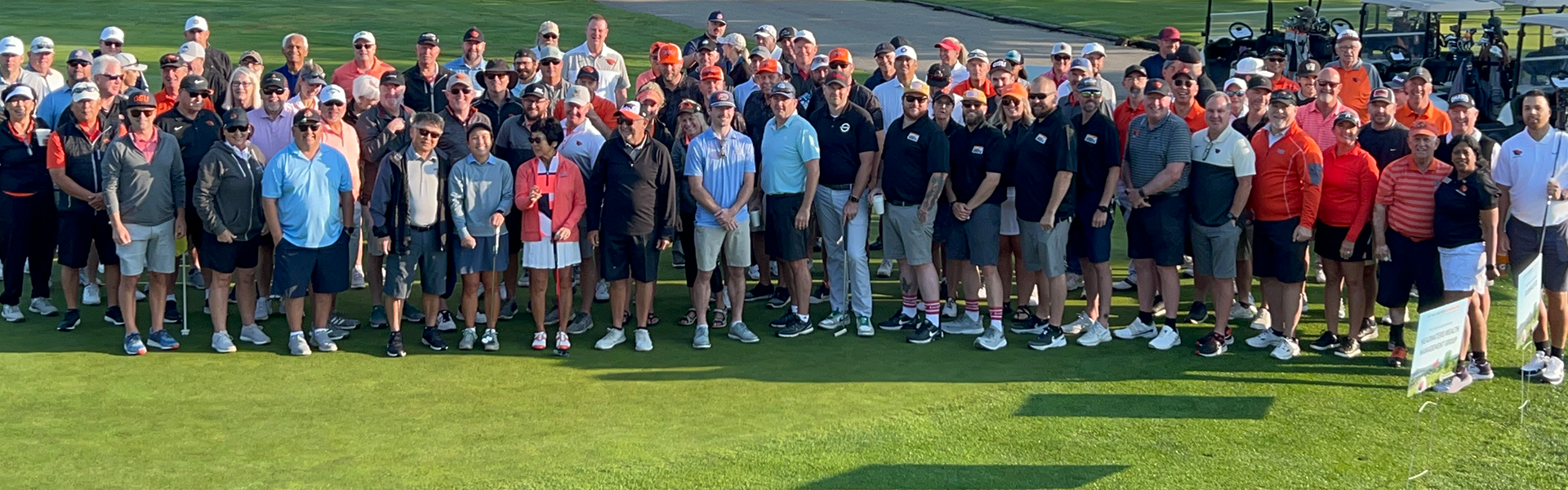 Group of golfers.