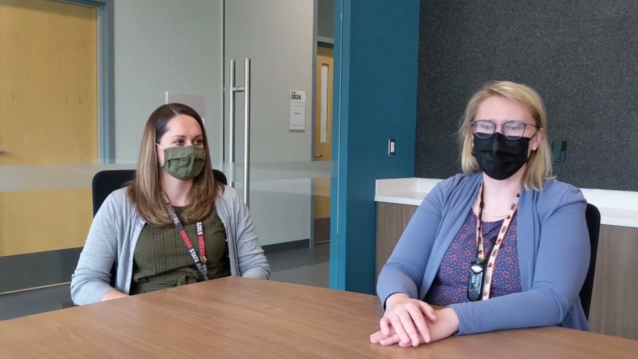 Knowledge Break webcast series with OSU oncologists Katie Curran and Haley Leeper