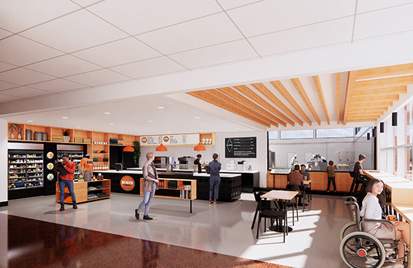 architectural rendering of Beaver Classic store